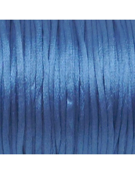 cordon ficelle chinoise bleu 1mm cordon pour bijoux, tressage