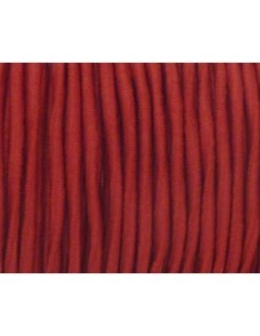 Fil élastique rond 2mm rouge pas cher 2