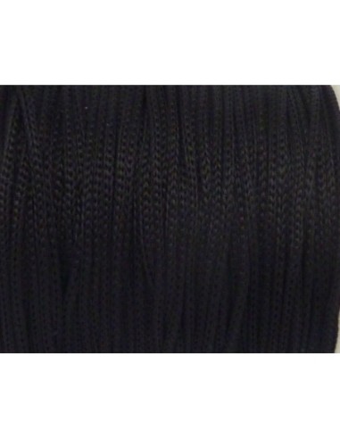 Fil polyester 1mm noir