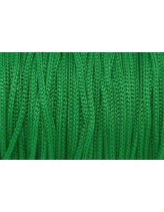 5m Fil polyester, nylon tressé souple de couleur vert 1mm...