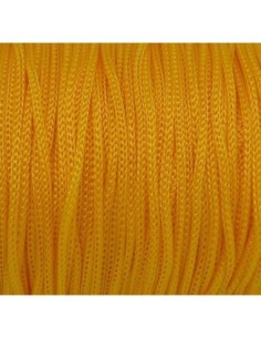 5m Fil polyester, nylon tressé souple jaune bouton d'or...