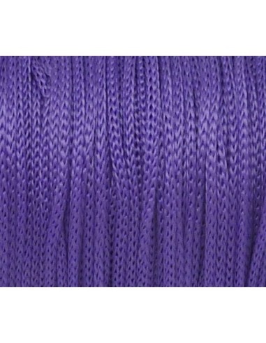 5m Fil polyester, nylon tressé souple parme,...