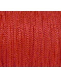 Fil polyester rouge 1mm rouge pour création bijoux