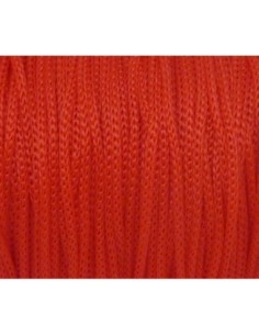 Fil polyester rouge 1mm rouge pour création bijoux 2