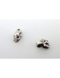 R-2 perles, embout, cache nœud, tête de mort en métal...