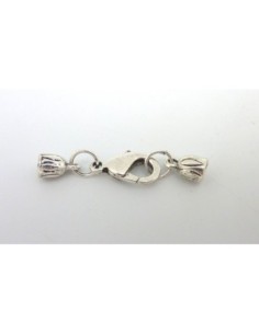 R-Fermoir mousqueton avec embout rond gravé pour fil... 2