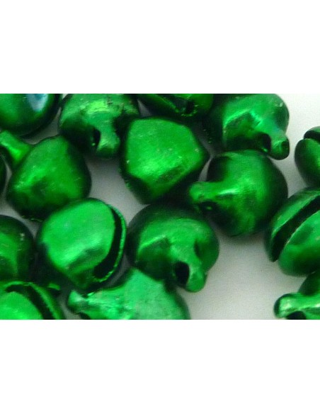 R-10 grelots en métal couleur vert 10,3mm
