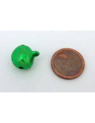 R-5 grelots en métal couleur vert 13mm