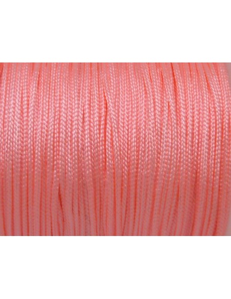 Fil tressé rose 1mm pas cher