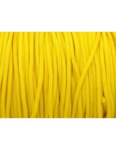 R-5m Fil, cordon polyester, nylon tressé jaune 1,3mm -...