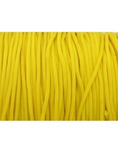 R-5m Fil, cordon polyester, nylon tressé jaune 1,3mm -... 2