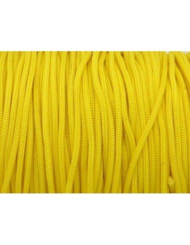 R-5m Fil, cordon polyester, nylon tressé jaune...