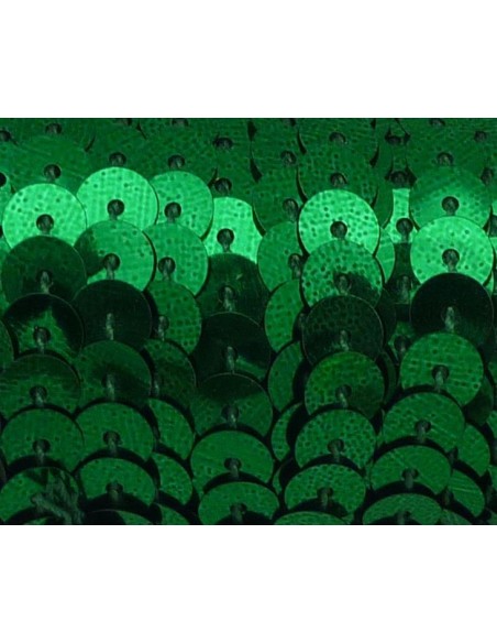 Galon sequin vert 6mm