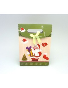 Sachet cadeau Père noel