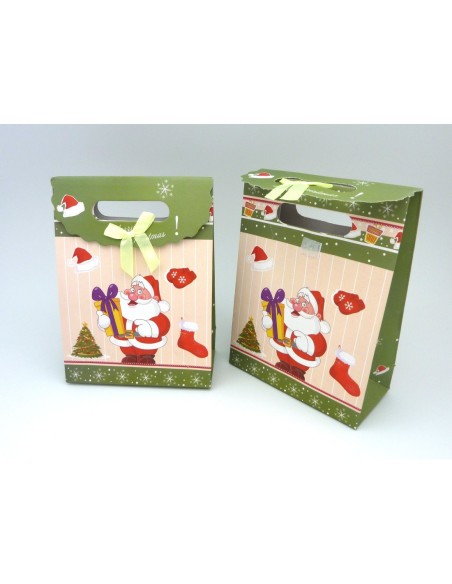 poche cadeau motif noel