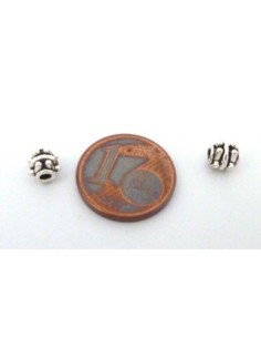 R-5 Perles cylindre, tube, tonneau 5,5mm avec comme des... 2