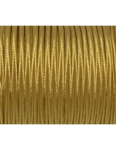 galon soutache de couleur jaune or