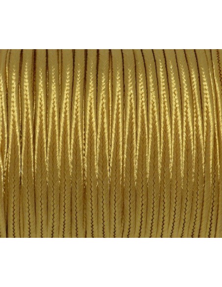 galon soutache de couleur jaune or