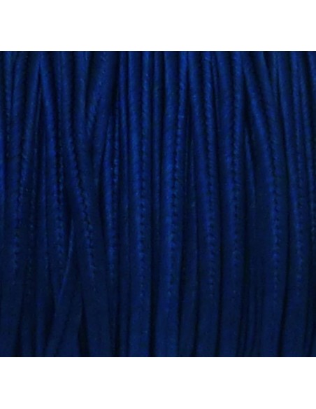 Ruban soutache 3mm bleu marine pour création bijoux