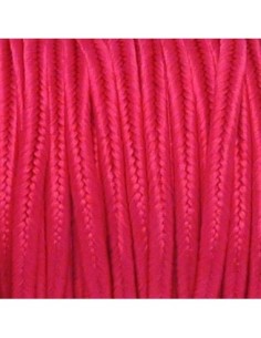Ruban soutache rose fuchsia 3mm