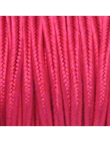Ruban soutache rose vif 3mm