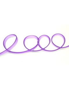 50 cm Cordon PVC, caoutchouc plat largeur 1cm violet...