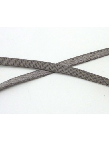 R-25cm Fil élastique plat largeur 5mm brillant...