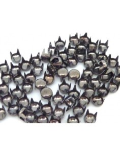 R-40 clous griffe rond en métal argenté anthracite 4mm...