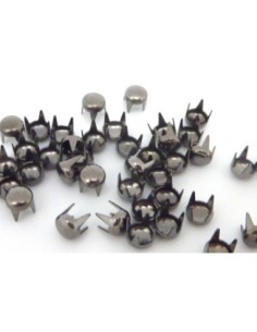 R-40 clous griffe rond en métal argenté anthracite 4mm... 2