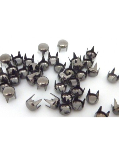 R-40 clous griffe rond en métal argenté...