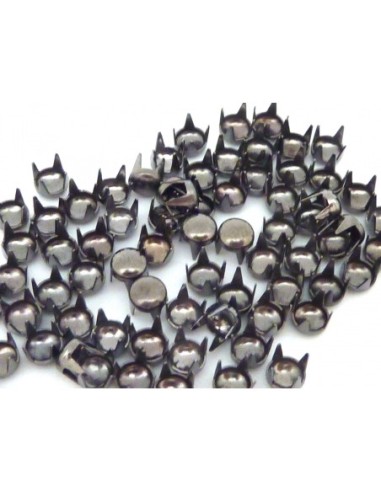 R-40 clous griffe rond en métal argenté...