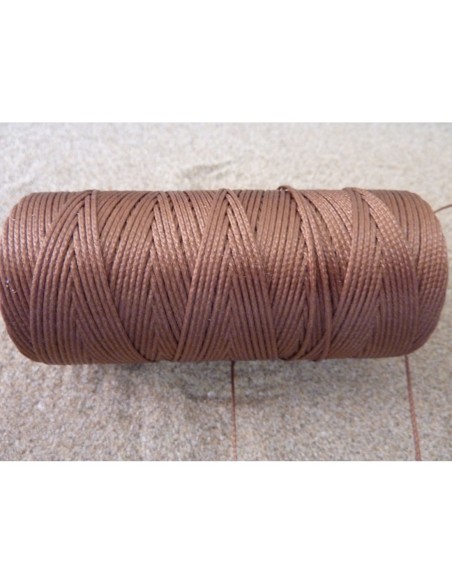 Fil polyester ciré 0,8mm Fil polyester ciré 0,8mm