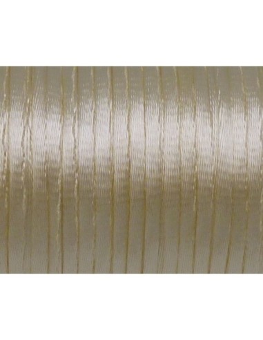 ficelle chinoise pas chère 2mm crème jaune pâle