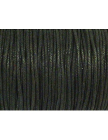 Coton ciré noir pour vos créations