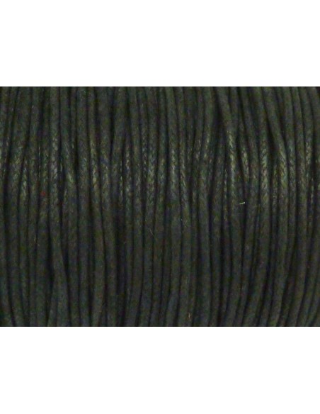 Coton ciré noir pour vos créations