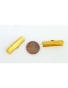 Embout griffe 25mm doré 2