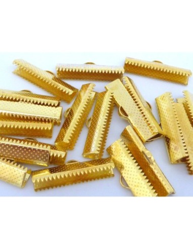 Embout griffe 25mm doré pas cher