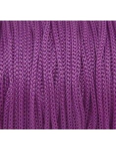 15m Fil polyester, nylon tressé souple rose violet 1mm...