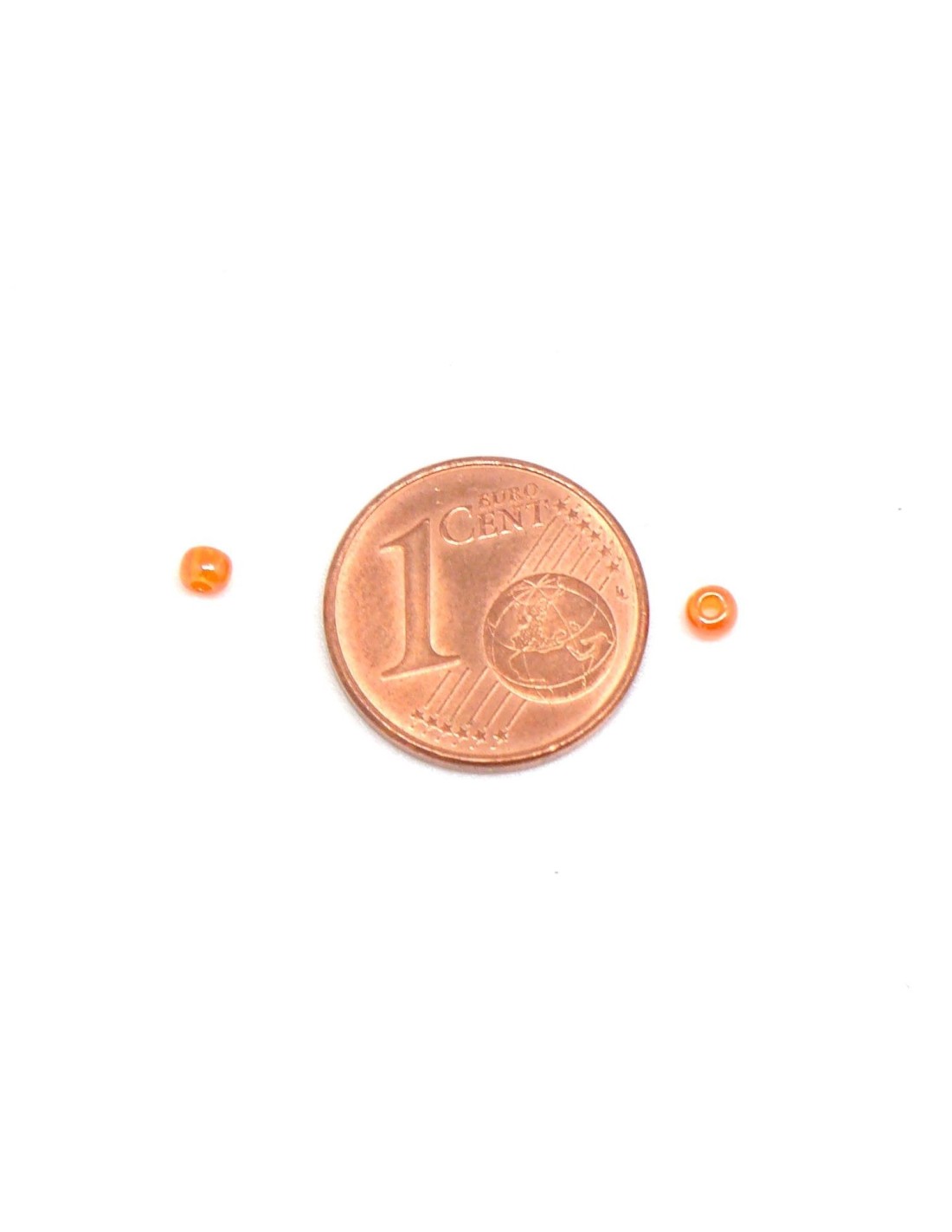 Perle de Rocaille soda citron transparent 2,5 mm