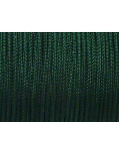 5m Fil polyester, nylon tressé 0,9mm vert...