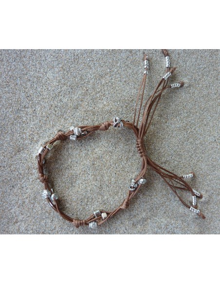 R-10 mini Calottes, coupelles, connecteurs en métal argenté 4mm