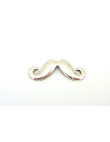 Perle, pendentif, connecteur moustache 44mm en...