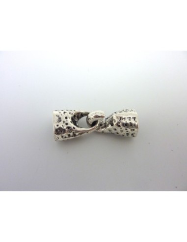 Fermoir crochet pour lanière, réglisse, cuir...