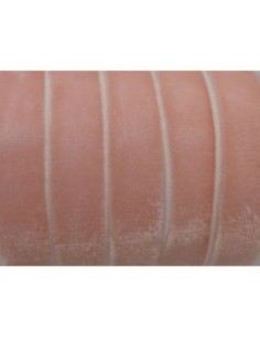 Ruban velours élastique Misty rose 2