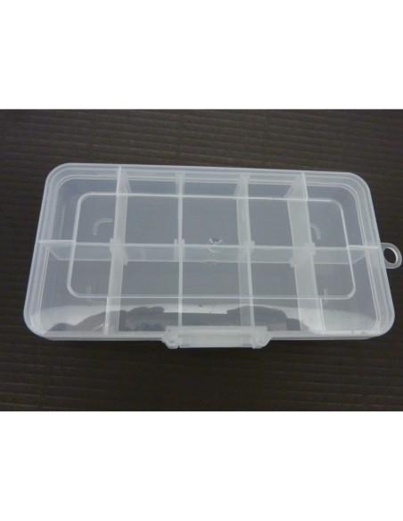 R-Boite de rangement 13cm X 6,5cm X 2cm perles, scrapbooking, boutons