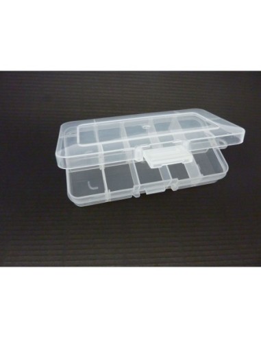 R-Boite de rangement 13cm X 6,5cm X 2cm perles,...