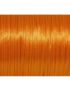 Cordon queue de rat orange 1mm 2