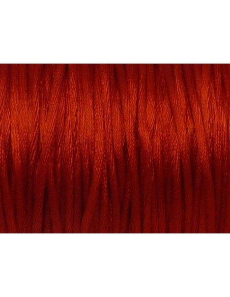 Ficelle chinoise rouge 1mm brillante satinée
