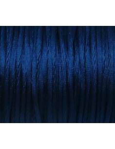 Cordon queue de rat bleu électrique 1mm 2