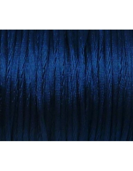 Ficelle chinoise 1mm de couleur bleu électrique
